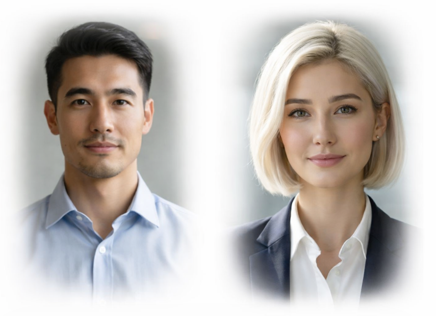 Bi and Ta avatars. A clearer way to present each insight.